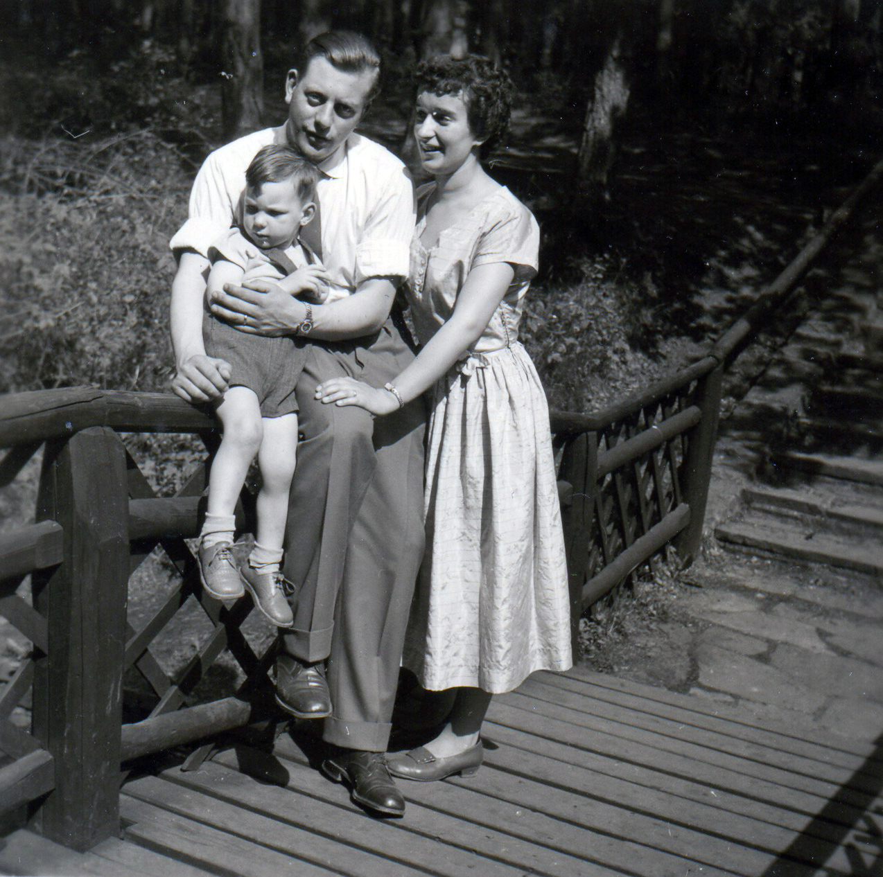 Besuch in Troisdorf 1956
